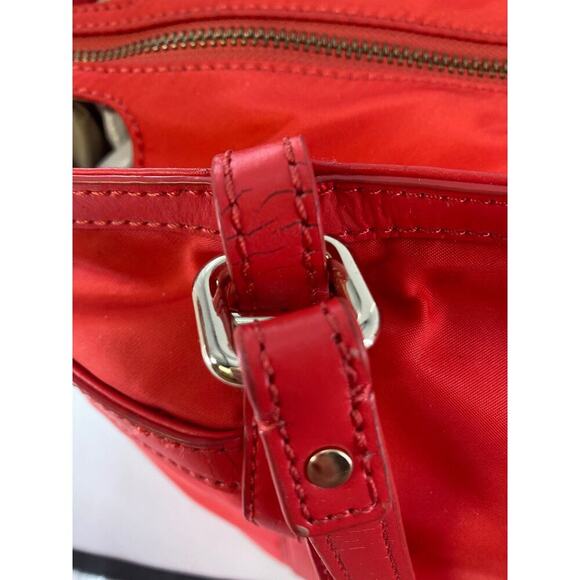 KATE SPADE LARGE ORANGE DIAPER BAG WITH CHANGING PAD (ASIS) - Picture 7 of 16